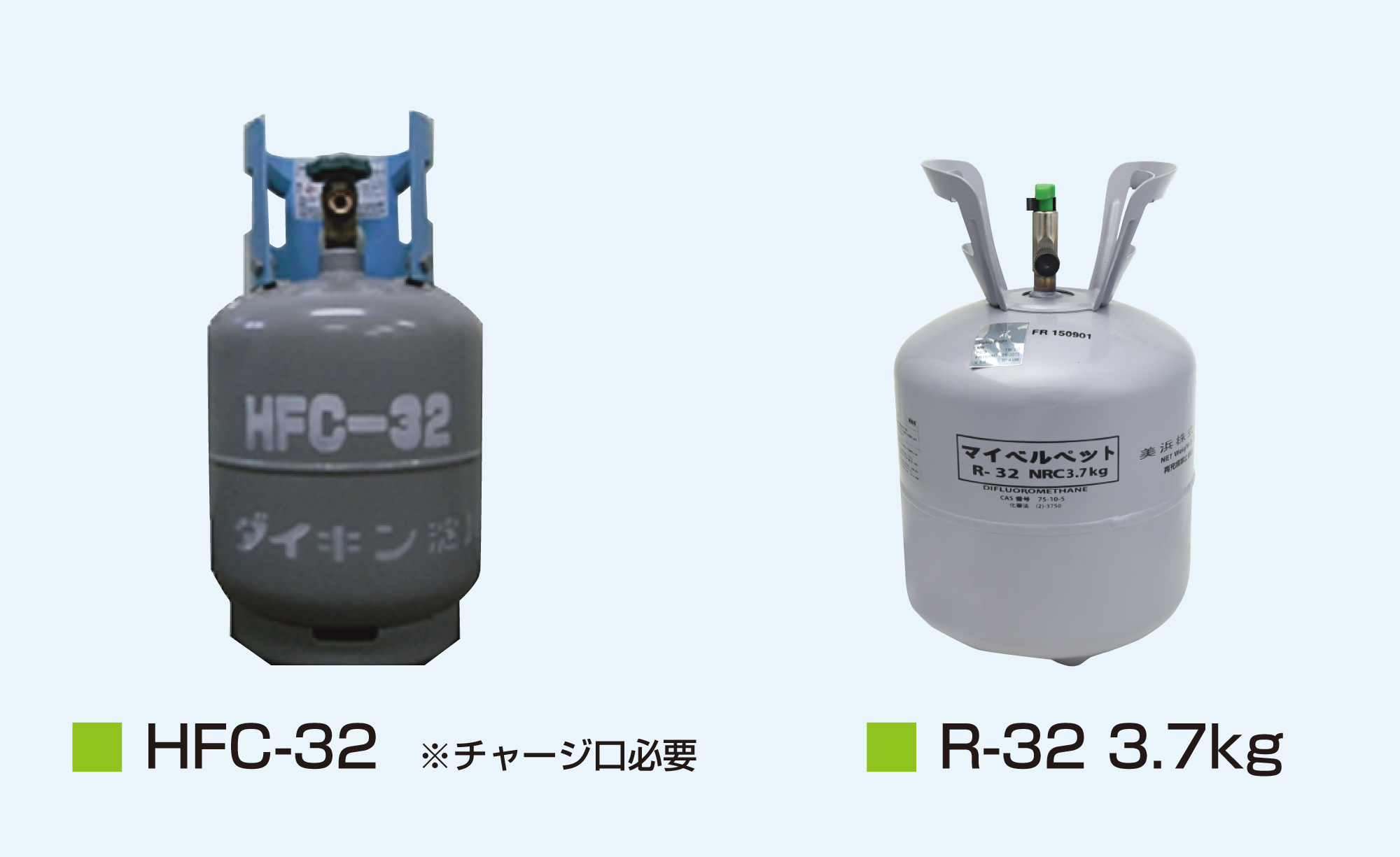 日本新作 マイベルペット フロン R-32 3.7kg - 冷暖房/空調